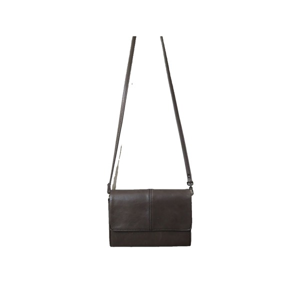 HOBO Dark Brown Leather Shoulder Bag - Picture 3 of 12